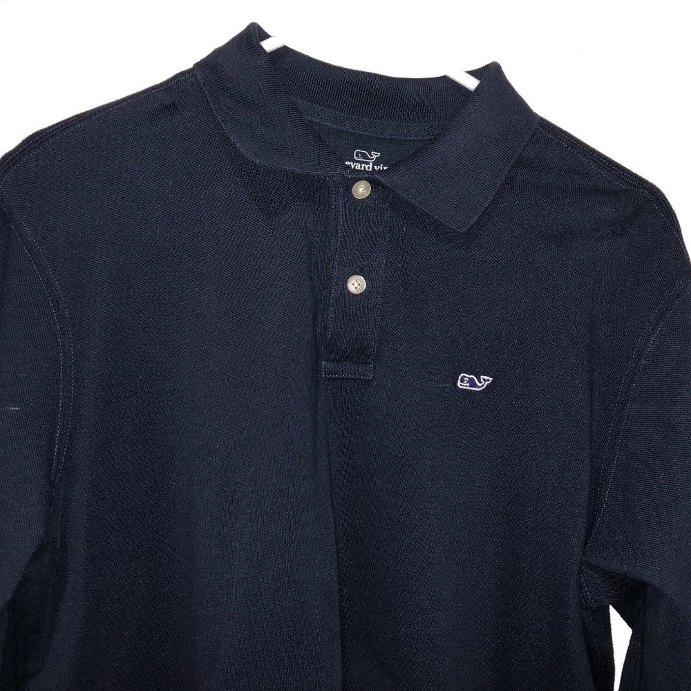 Vineyard Vines Boys Long Sleeve Polo